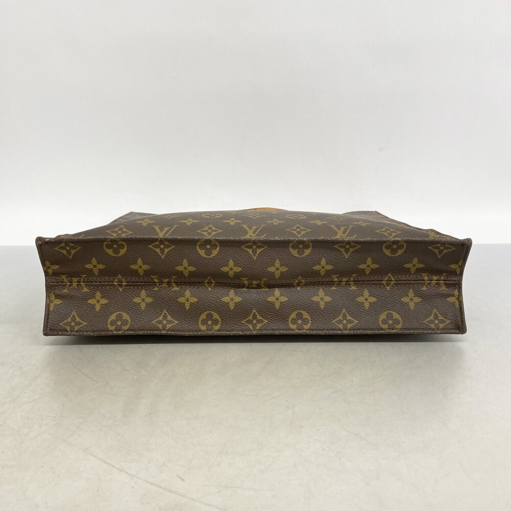LOUIS VUITTON Brown Monogram Tote Bag - Picture 3 of 11